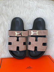 On Sale Hermes Chypre Flat Sandal For Women With Original Box