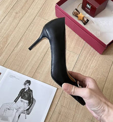 On Sale Balenciaga Black Heels for Woman With Original Box