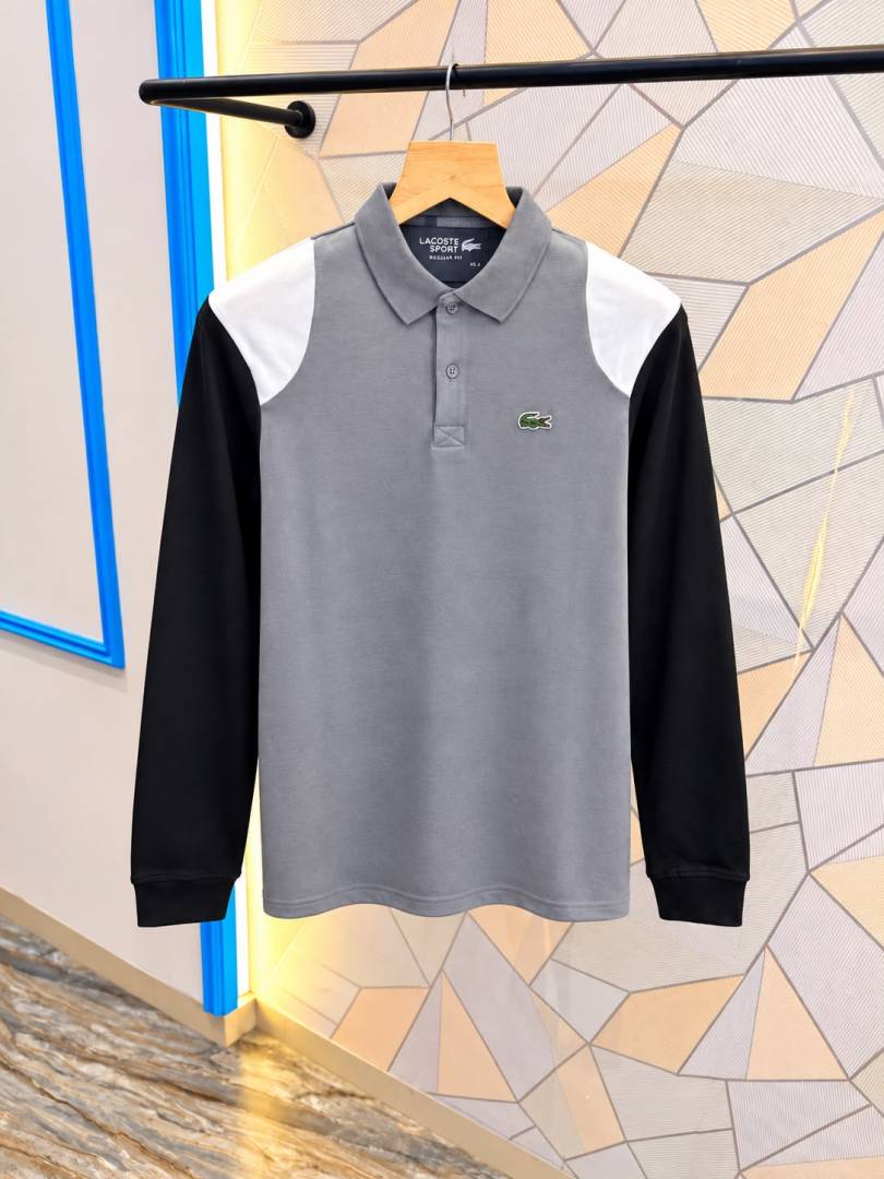 Lacoste Premium Quality Full Sleeve T Shirt Store Article