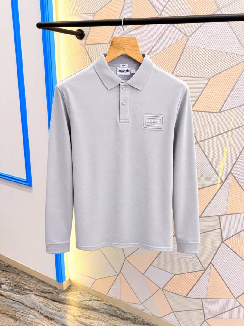 Lacoste Premium Quality Full Sleeve T Shirt Store Article