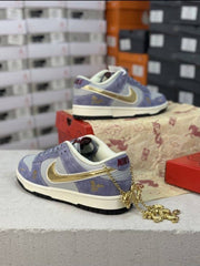 Nike SB Dunk Year Of The Horse Lunar New Year 2026 Blue Metallic Gold