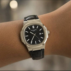 Patek Philippe Nautilus Quartz Leather