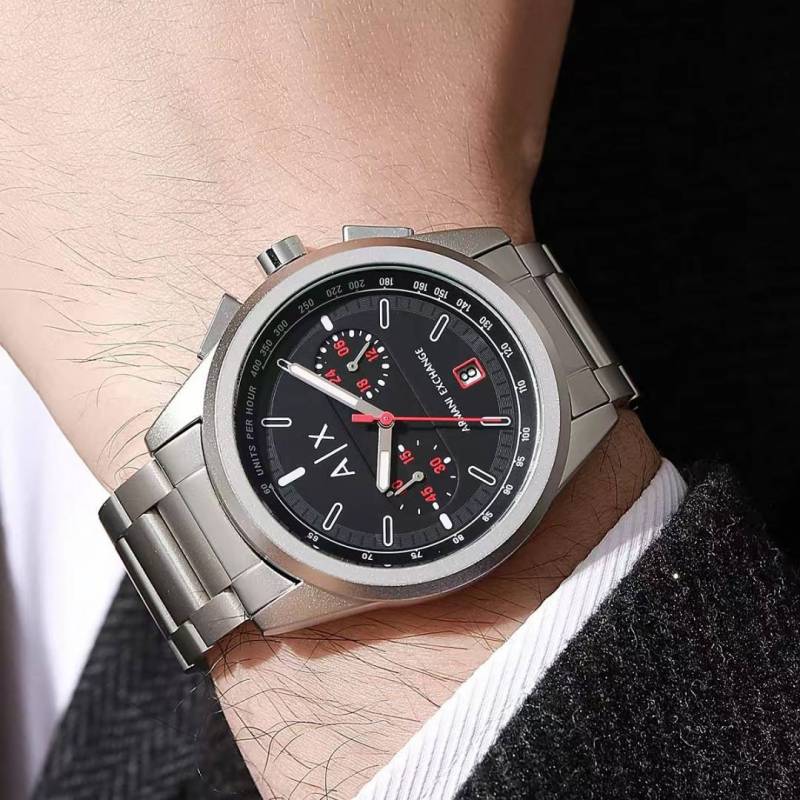 Armani Exchange Parker Chronograph (All Working) Best Quality