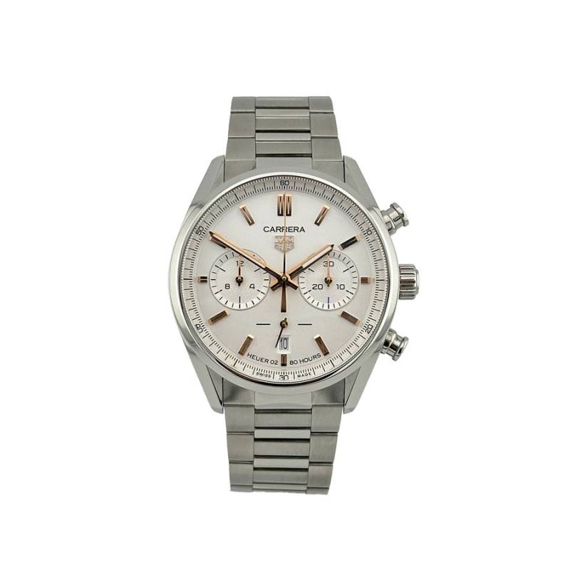TAG Heuer Carrera Chronograph silver white