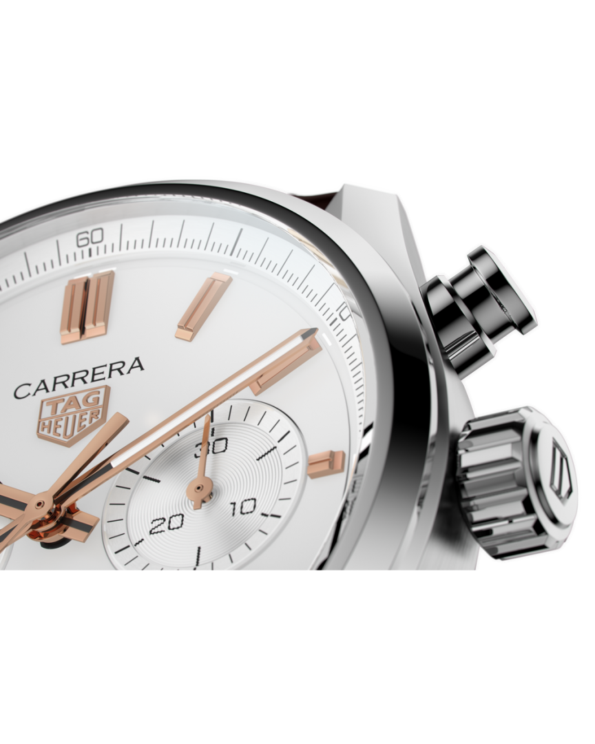 TAG Heuer Carrera Chronograph silver white