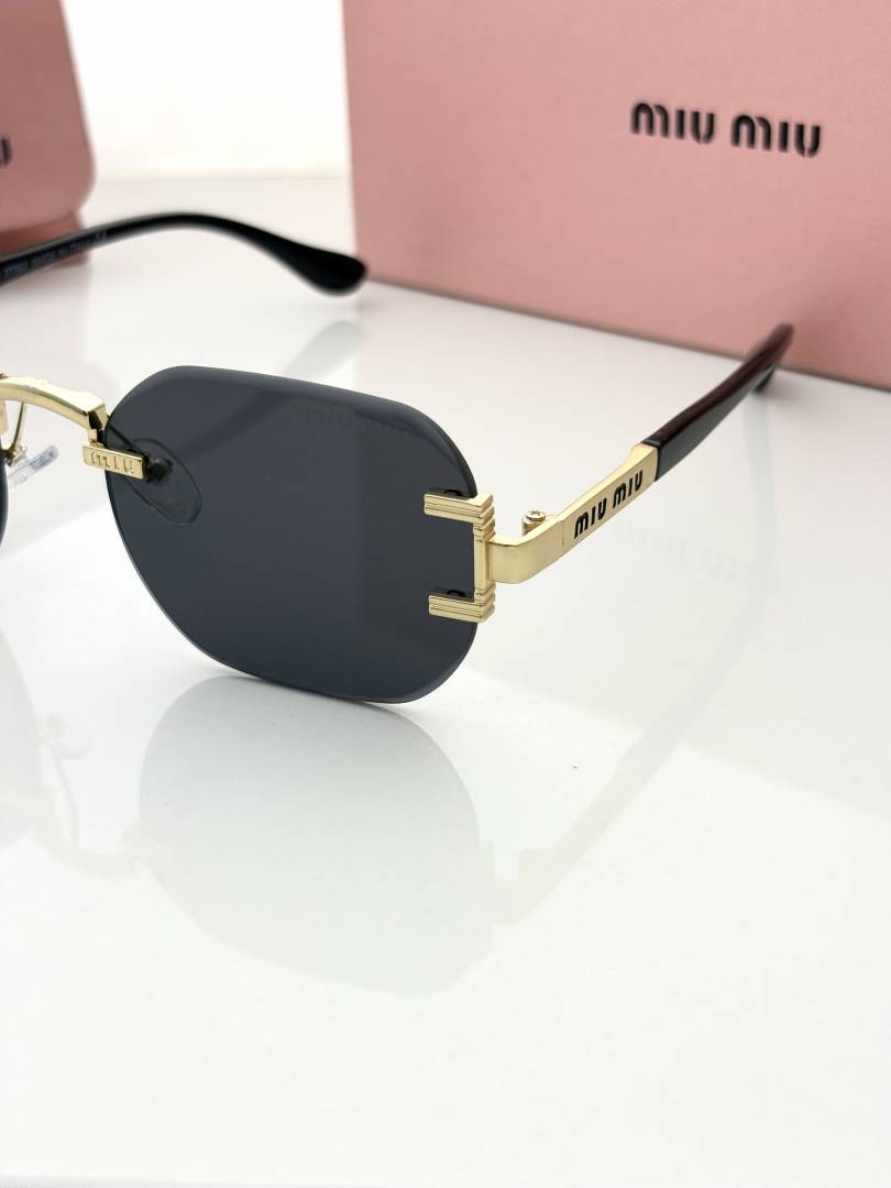 Miu miu 26048 golden black