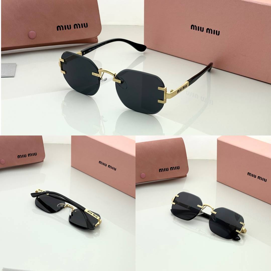 Miu miu 26048 golden black