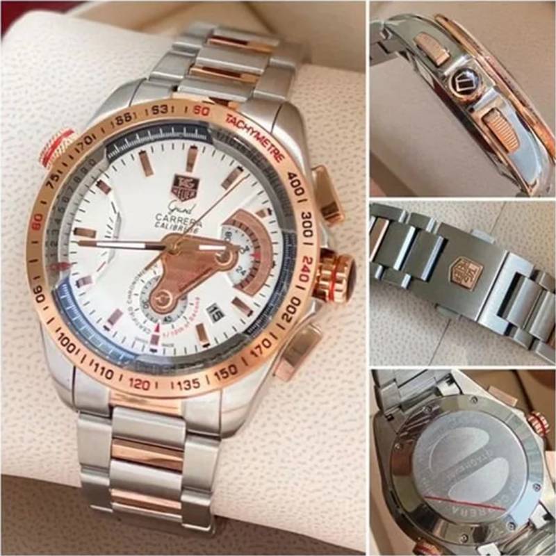 Tag Heuer carrera caliber 36 japan 2 ton white