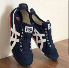 Onitsuka Tiger slip on navy blue white (bs06)