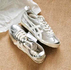 Onitsuaa Tiger MEXICO 66 SILVER OFF WHITE for her
