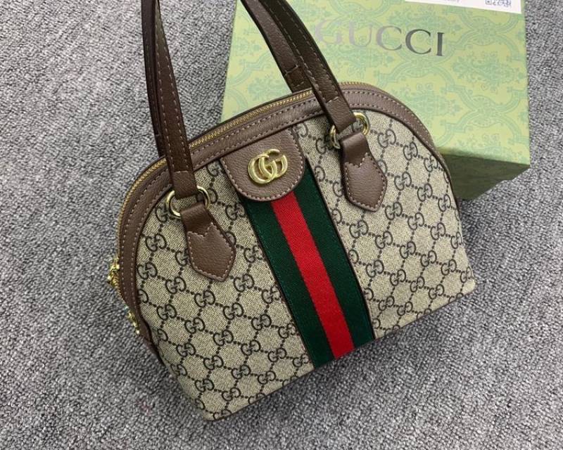 Gucci Ophidia Dome Top Handle Bag With Dust Bag 524533