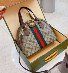 Gucci Ophidia Dome Top Handle Bag With Dust Bag 524533