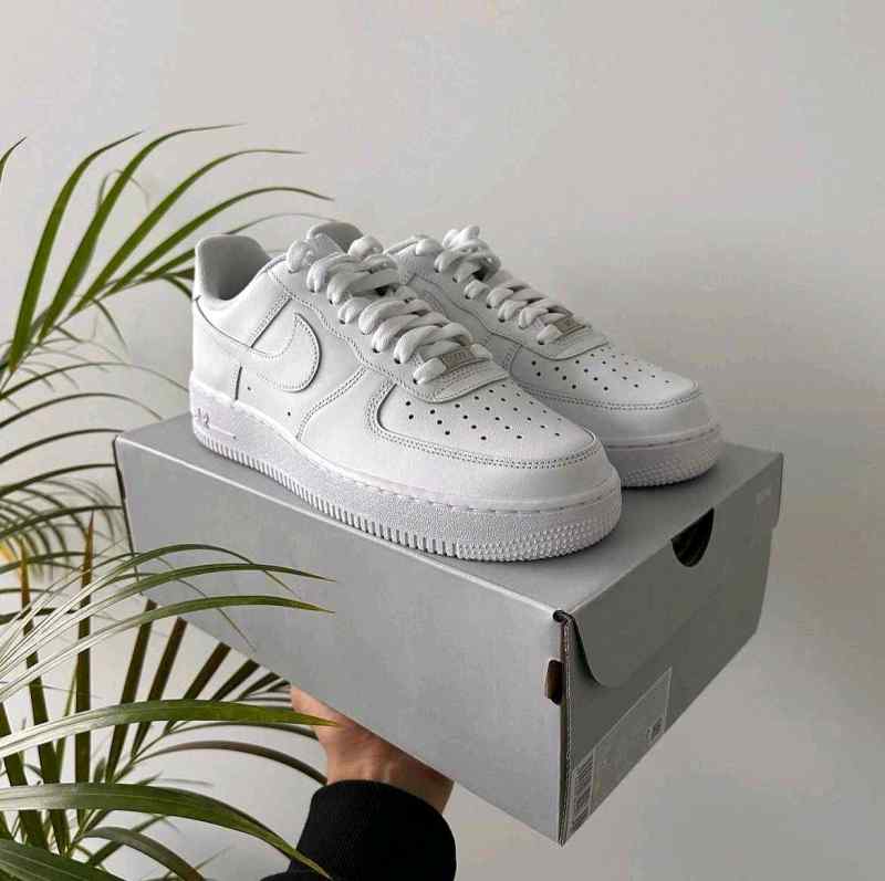 Nike Airforce 1 white pure leather ua quality