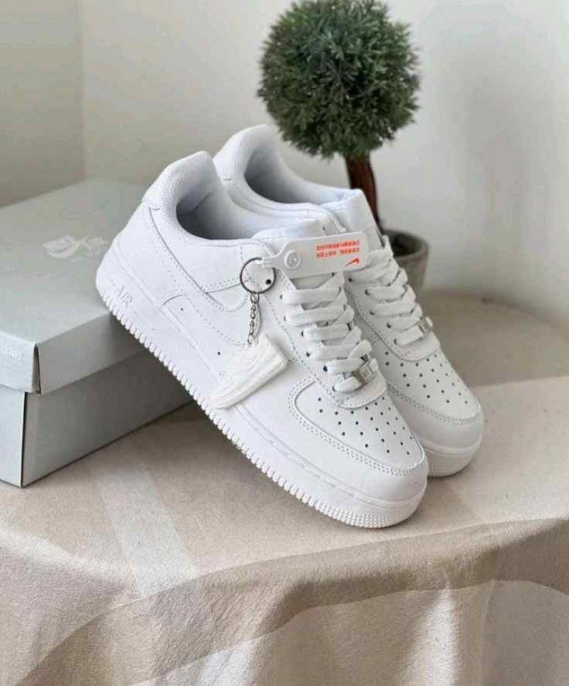 Nike Airforce 1 white pure leather ua quality