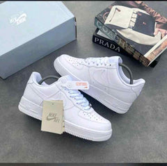 Nike Airforce 1 white pure leather ua quality