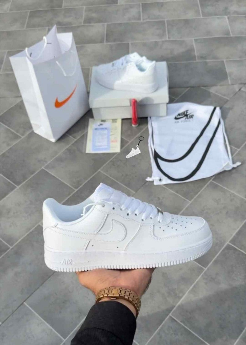 Nike Airforce 1 white pure leather ua quality