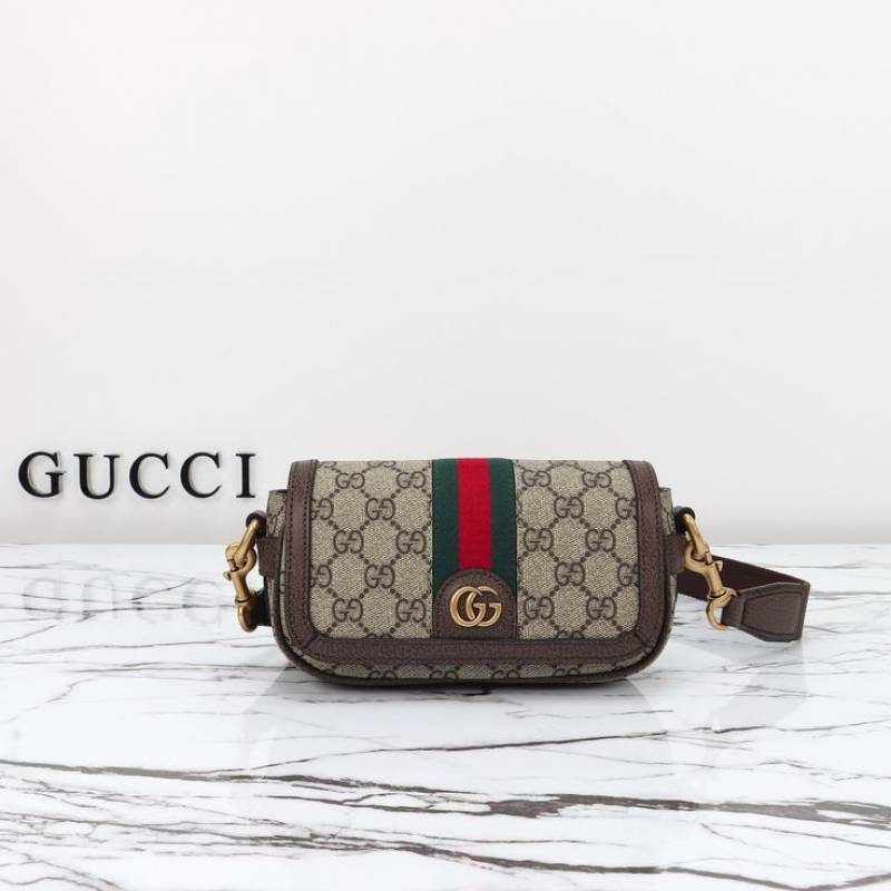 Gucci Ophidia Unisex Mini Shoulder Bag With OG Box Dust Cover & Carry Bag 795466