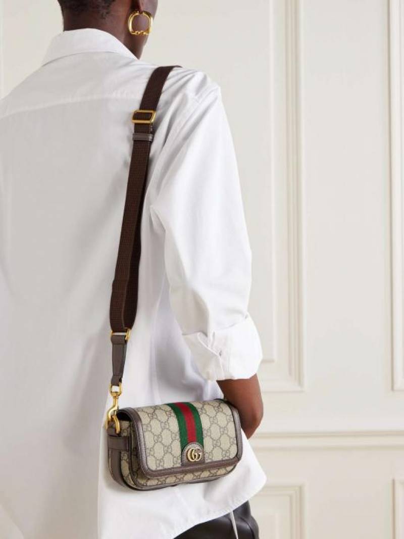 Gucci Ophidia Unisex Mini Shoulder Bag With OG Box Dust Cover & Carry Bag 795466