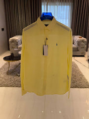 RALFH LAUREN IMPORTED STORE ARTICLE LEYLAND FABRIC SHIRT