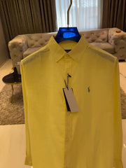 RALFH LAUREN IMPORTED STORE ARTICLE LEYLAND FABRIC SHIRT