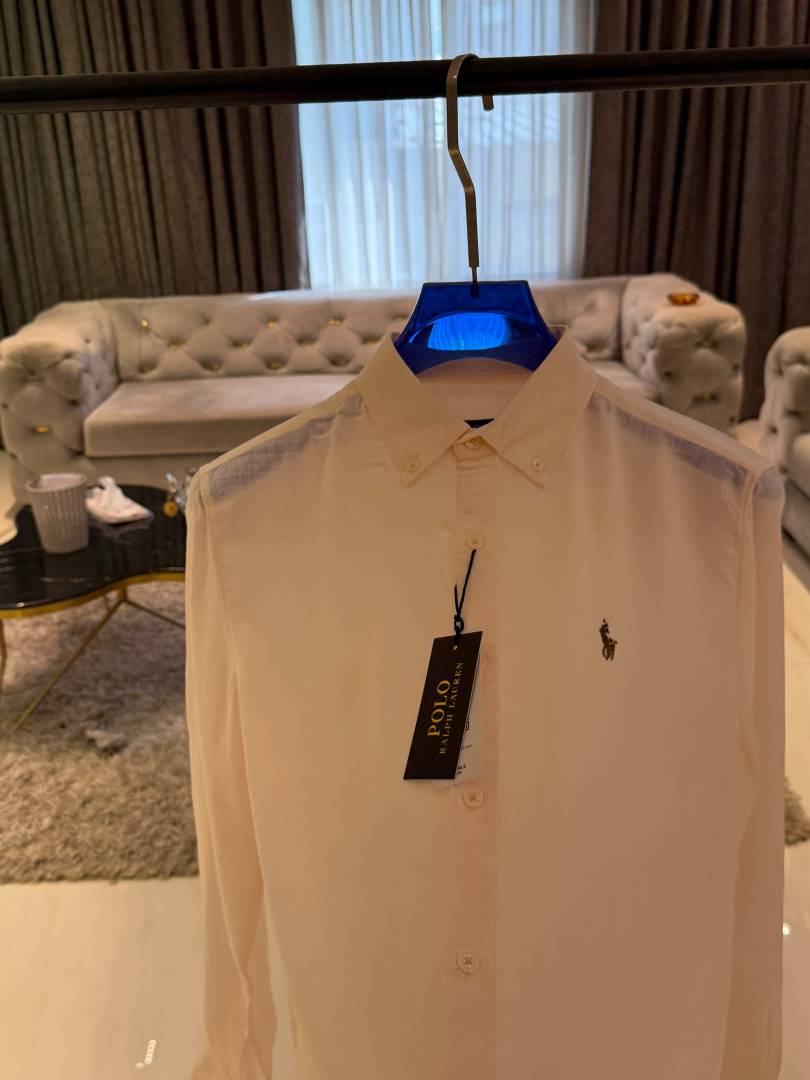 RALFH LAUREN IMPORTED STORE ARTICLE LEYLAND FABRIC SHIRT