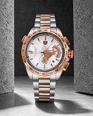 Tag Heuer carrera caliber 36 japan 2 ton white
