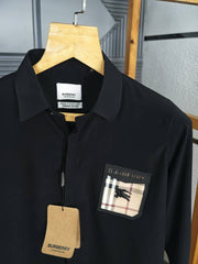 Burberry Logo Shirt Black K280 BK