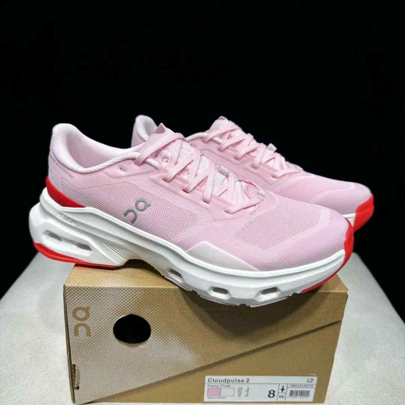 On Cloud pulse 2 Running Shoes Peony Frost Women 201