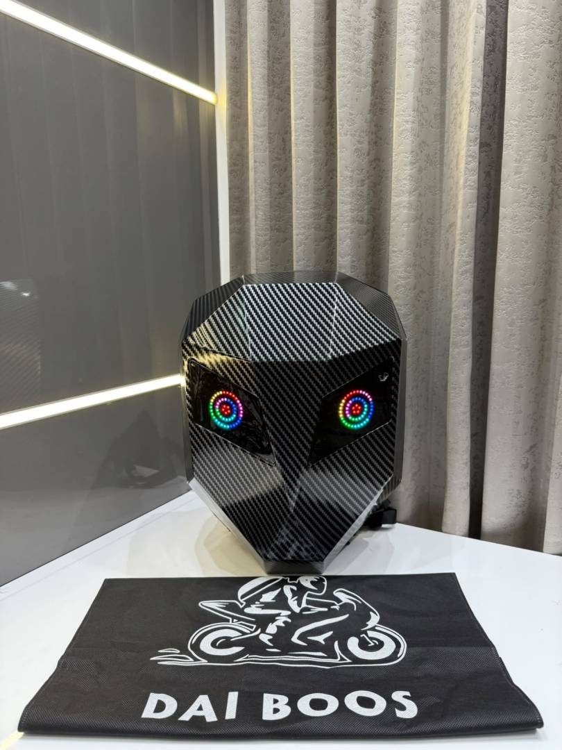 DAI BOOS LED LIGHT BAGPACK BLACK COLOUR PREMIUM QUALITY AVAILABLE