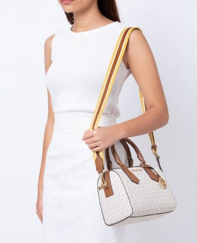 Michael Kors Boston Beige With Dust Bag (71012 Beige Brown)