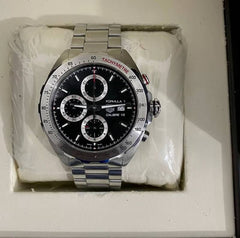 Tag Heuer Formula 1 Battery Chronograph silver Black