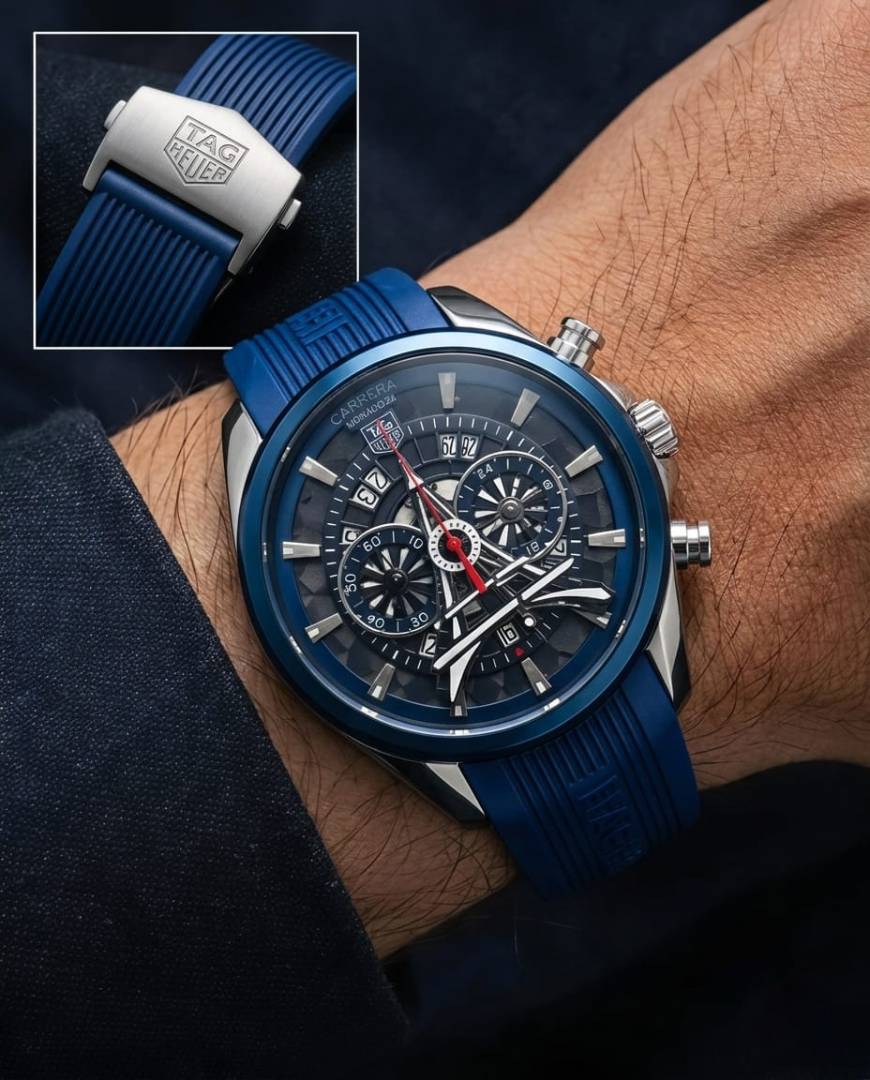 Tag Heuer Carrera Paris Eiffel Tower Blue
