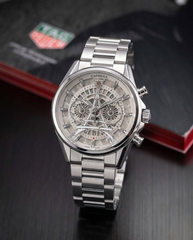 Tag Heuer Carrera Paris Eiffel Tower Silver Grey