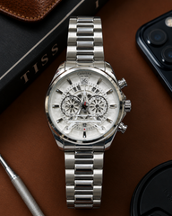 Tag Heuer Carrera Paris Eiffel Tower Silver White