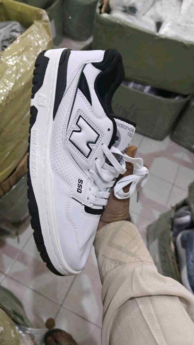 New Balance 550 Oreo White Black