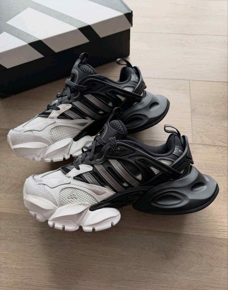 Adidas Vento XLG Runner Deluxe White Black 1321
