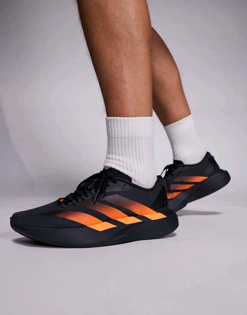 Adidas Adizero Evo SL Woven Black Carbon Lucid Orange 1325