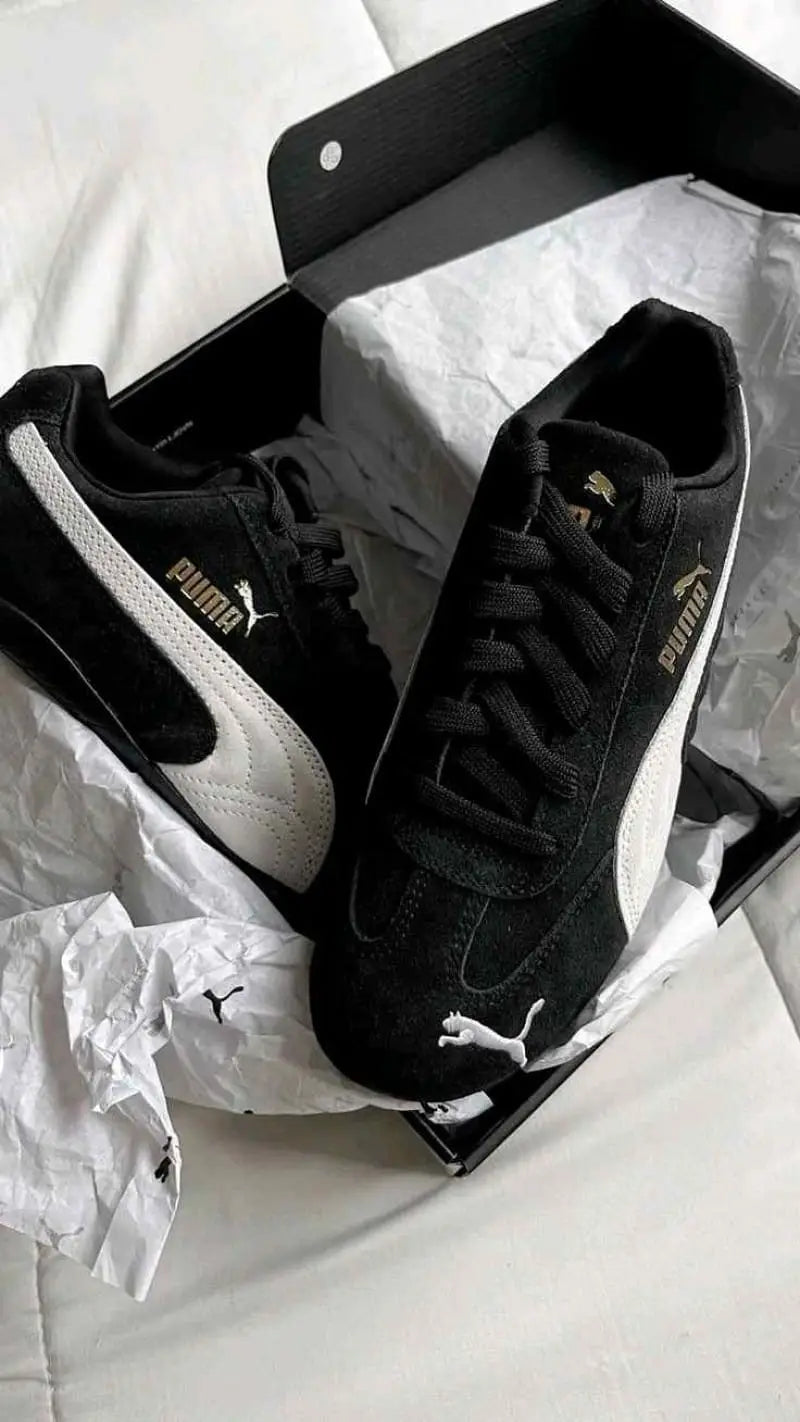 WMN Puma Speed cat Og Black White
