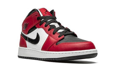 WMNs Nike Air Jordan Retro 1 Mid Chicago ‰ÛÏBlack Toe‰۝