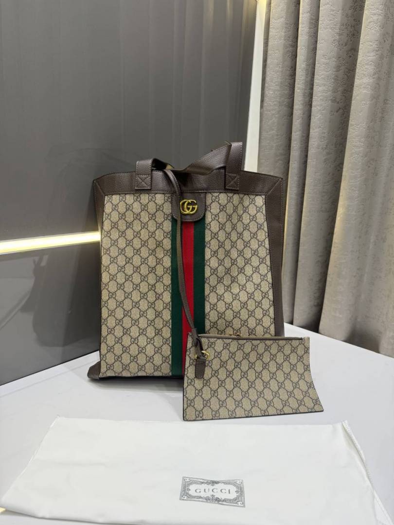 Gucci Ophidia Soft Gg Supreme Large Tote Gg Supreme Premium With Dust Bag 519335