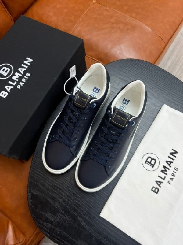 Balmain Logo Print BCourt Premium Sneaker