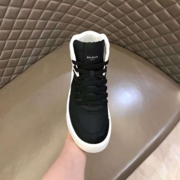 Balmain B Skate High Top Sneaker Black