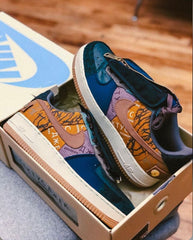 Nike Airforce 1 Low X Travis Scott Cactus Jack  SEMI UA