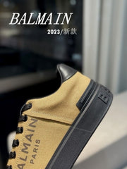 Balmain Logo Print BCourt Sneaker