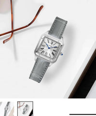 CARTIER SANTOS DUMONT GRAY STRAP