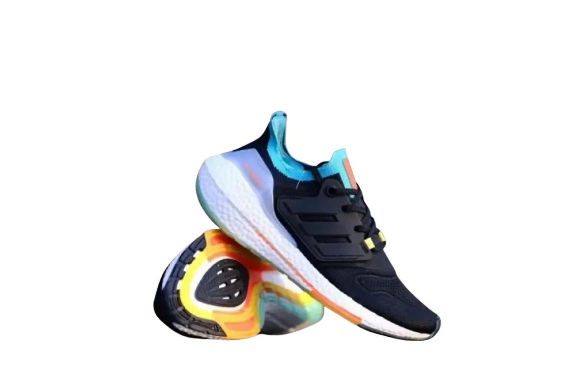 ADIDAS ULTRABOOST 22 BLACK SKY RUSH TURBO 1680