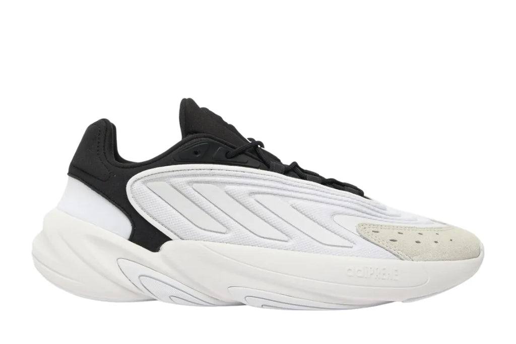 ADIDAS OZELIA TRAINERS IN WHITE BLACK – Lebrouges