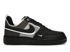 AF 1 LOW REACT DOUBLE SWOOSH BLACK WHITE