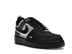 AF 1 LOW REACT DOUBLE SWOOSH BLACK WHITE