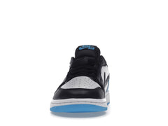 NIKE AIR JORDAN 1 LOW BLACK DARK POWDER BLUE